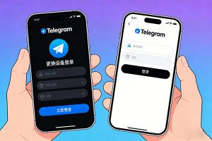 Telegram 如何更换新设备登录？